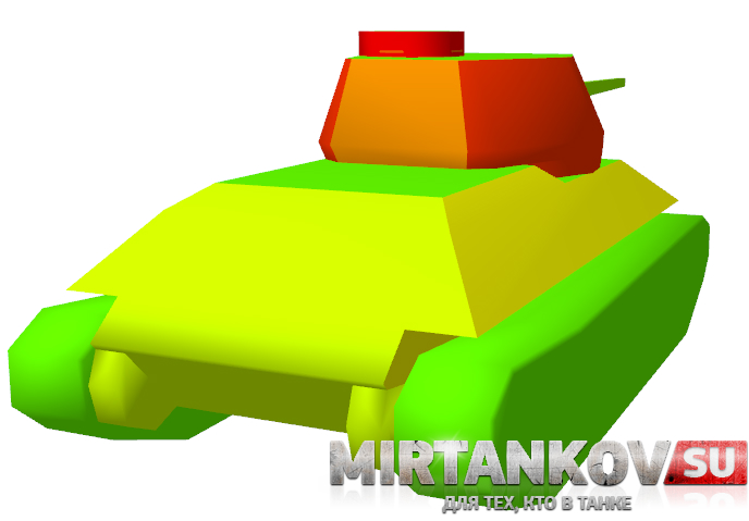 Бронирование кормы корпуса Т-34-85.